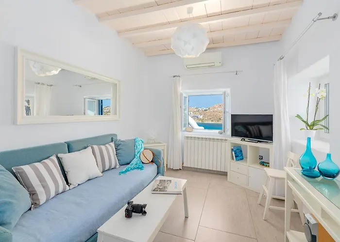 Lägenhet Corfos Blue Mykonos Ornos (Mykonos)
