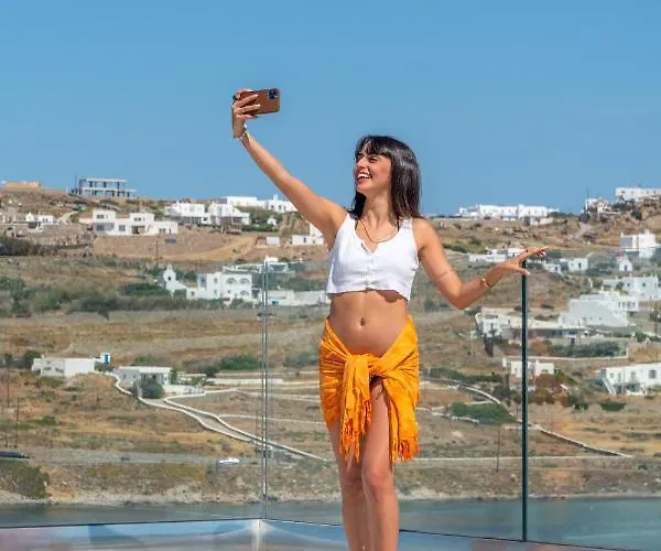 Lägenhet Corfos Blue Mykonos *