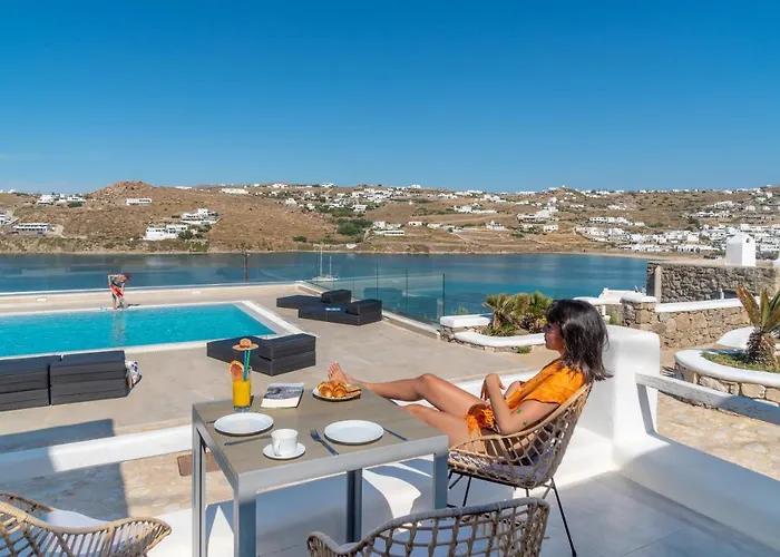 Corfos Blue Mykonos Lägenhet Ornos (Mykonos)