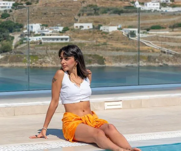 Lägenhet Corfos Blue Mykonos Ornos (Mykonos)