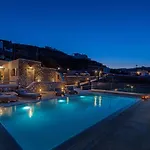 아파트 Corfos Blue Mykonos 오르노스