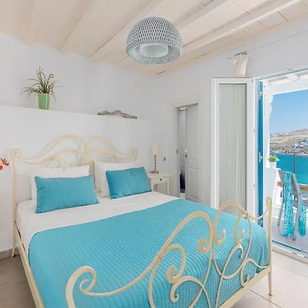 아파트 Corfos Blue Mykonos 오르노스