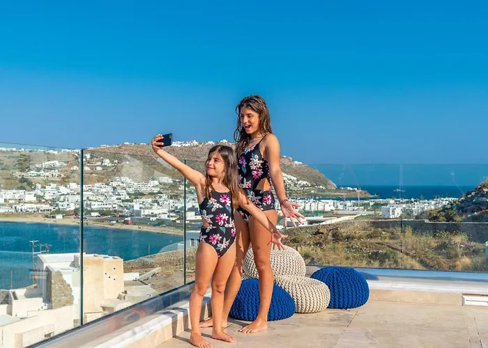 Corfos Blue Mykonos Apartman Ornósz